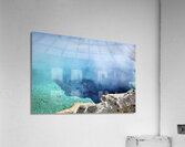Black Sand Basin. Sapphire Pool at the Yellowstone National Park. Wyoming. USA. Acrylic Print