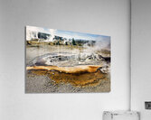 Black Sand Basin. Avoca Spring at the Yellowstone National Park. Wyoming. USA. Acrylic Print