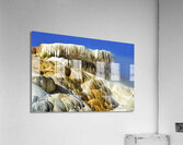 YELLOWSTONE. Mammoth Hot Springs Acrylic Print