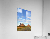 View of Monument Valley in Utah looking south Acrylic Print