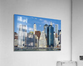 New York. Manhattan skyline. United States. Acrylic Print
