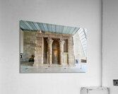 New York. Manhattan. United States. The Metropolitan Museum of Art. Egyptian Art. Temple of Dendur Acrylic Print