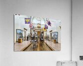 New York. Manhattan. United States. The Metropolitan Museum of Art. Arms and armor Middle Ages main hall Acrylic Print