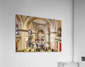New York. Manhattan. United States. The Metropolitan Museum of Art. The entrance hall Acrylic Print