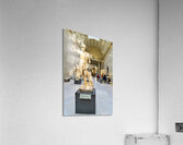 New York. Manhattan. United States. The Metropolitan Museum of Art. Greek and Roman Art. Marble statue of a wounded warrior Acrylic Print