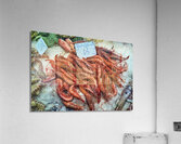 Barcelona. Catalonia. Spain. The Mercat de Sant Josep de la Boqueria. Fishmonger Acrylic Print