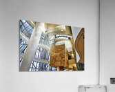 Bilbao Biscay Spain. The interiors of the Guggenheim Museum Acrylic Print