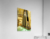 Singapore. The futuristic interiors of the Pan Pacific 5 star hotel Acrylic Print