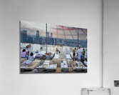 Singapore. The Infinity Pool at Marina Bay Sands Hotel Acrylic Print