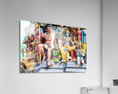 Singapore. Sri Mariamman Temple Acrylic Print