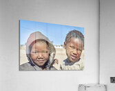 Namibia. Portrait of a group of children in a village of Damaraland Acrylic Print