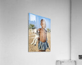 NAMIBIA. Himba Village in Kunene Region. Acrylic Print