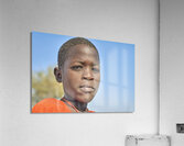 Namibia. Children in Palmwag Kunene Region Damaraland Acrylic Print