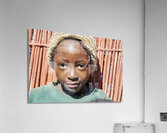 Namibia. Portrait of a joyful child in Kavango Region Acrylic Print