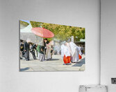 Japan. Tokyo. Traditional wedding ceremony at Meiji Jingu Shinto shrine Acrylic Print
