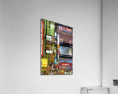 Japan. Tokyo. Neon lights in Shinjuku district at night Acrylic Print