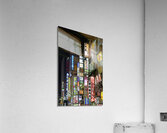 Japan. Tokyo. Neon lights in Shinjuku district at night Acrylic Print