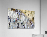 Jerusalem Israel. The western wall wailing wall Acrylic Print