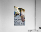 Jerusalem Israel. Portrait of a woman from Palestine Acrylic Print