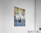 Jerusalem Israel. A nun in the streets of the old city Acrylic Print