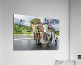 India Rajasthan. Busy transportation Acrylic Print