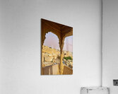 India Rajasthan jaisalmer. The walls at sunset Acrylic Print