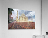 India Agra. The Taj Mahal Palace Acrylic Print