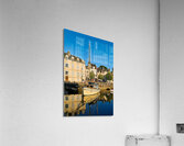 Vannes Brittany France. Boats moored at the port Acrylic Print