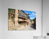 Dinan Brittany France. Timber houses Acrylic Print