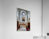 Chateau de Cheverny France. Chateaux of the Loire Valley. The chapel Acrylic Print