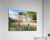 Strasbourg Alsace France. The coloured timber framed houses in Petit France district Acrylic Print