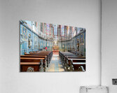 Strasbourg Alsace France. The protestant church Saint Pierre le Jeune Acrylic Print