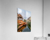 Colmar Alsace France. Alsace Wine Route. The timber framed houses in Petite Venise Acrylic Print