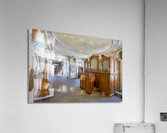 Germany Bavaria Romantic Road. Fussen. St. Mang Abbey. Musical instruments instruments Acrylic Print