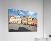 Germany Bavaria Romantic Road. Rothenburg ob der Tauber. Market Square. marktplatz Acrylic Print
