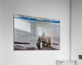 Hvítserkur is a 15 m high basalt stack along the eastern shore of the Vatnsnes peninsula in northwest Iceland Acrylic Print