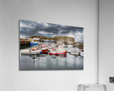 The harbour at Stykkisholmur. Snaefellsnes peninsula. Iceland Acrylic Print