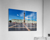 St. Petersburg Russia. The Winter Palace Hermitage Museum Acrylic Print