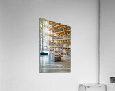 Athens Greece. The National Library inside the Stavros Niarchos Foundation Cultural Center Acrylic Print
