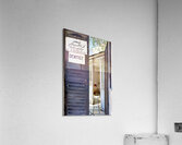 Syria. Damascus. The entrance of a denstist studio Acrylic Print