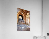 Syria. Krak des Chevaliers crusaders castle Acrylic Print