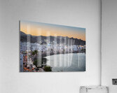 Oman. Muscat. Cityscape at sunset Acrylic Print