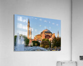 Istanbul Turkey. Hagia Sophia Grand Mosque Acrylic Print