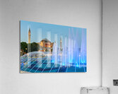 Istanbul Turkey. Hagia Sophia Grand Mosque Acrylic Print