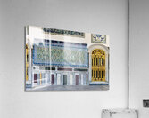 Istanbul Turkey. Topkapi Palace. Decorated walls in the Harem Acrylic Print