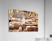 Morocco Fez. Chouara Tannery Acrylic Print