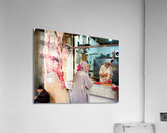 Morocco Fez. The butcher in the old souk in the Medina Acrylic Print