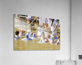 Jordan. Jordan river. Baptism site. The place where Jesus was baptized Acrylic Print