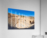 Jordan. The greco roman city of Gerasa Jerash. The theatre Acrylic Print