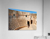 Jordan. The greco roman city of Gerasa Jerash. The theatre Acrylic Print